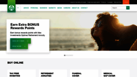 What Oldmutual.co.za website looked like in 2019 (4 years ago)