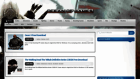 What Oceansofgamess.com website looked like in 2019 (4 years ago)