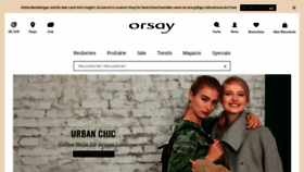 What Orsay.com website looked like in 2019 (4 years ago)
