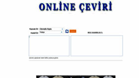 What Onlineceviri.org website looked like in 2019 (4 years ago)