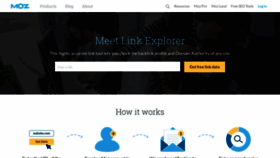 What Opensiteexplorer.org website looked like in 2019 (4 years ago)