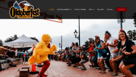 What Oktoberfestinfbg.com website looked like in 2019 (4 years ago)