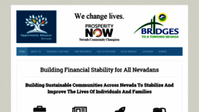 What Opportunityalliancenv.org website looked like in 2019 (4 years ago)