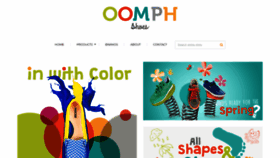 What Oomphshoe.com website looked like in 2019 (4 years ago)