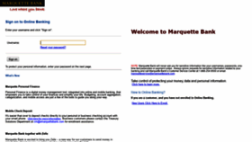 What Olb.emarquettebank.com website looked like in 2019 (4 years ago)