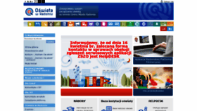 What Oswiatawradomiu.pl website looked like in 2019 (4 years ago)