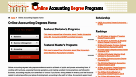 What Online-accounting-degrees.net website looked like in 2019 (4 years ago)