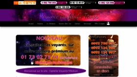 What Ophelie-voyante-medium.fr website looked like in 2019 (4 years ago)