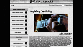 What Ownhammer.com website looked like in 2019 (4 years ago)