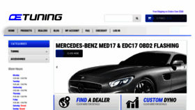 What Oetuning.com website looked like in 2019 (4 years ago)