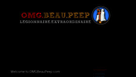 What Omgbeaupeep.com website looked like in 2019 (4 years ago)