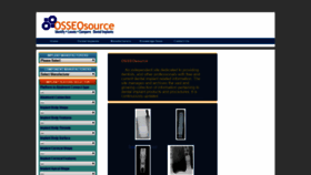 What Osseosource.com website looked like in 2019 (4 years ago)
