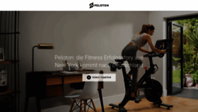 What Onepeloton.de website looked like in 2019 (4 years ago)