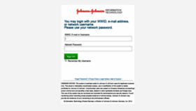 What Optimizer.jnj.com website looked like in 2019 (4 years ago)