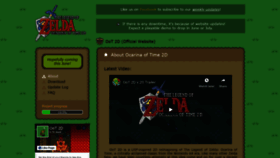 What Oot-2d.com website looked like in 2019 (4 years ago)