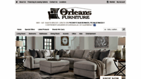 What Orleansfurniture.com website looked like in 2019 (4 years ago)