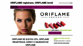 What Oricosmetics.cz website looked like in 2019 (4 years ago)