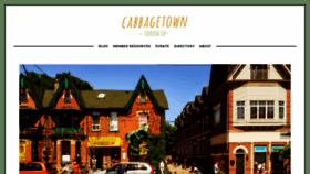What Oldcabbagetown.com website looked like in 2019 (4 years ago)