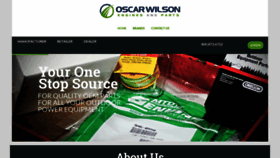 What Oscar-wilson.com website looked like in 2019 (4 years ago)