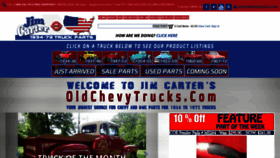 What Oldchevytrucks.com website looked like in 2019 (4 years ago)