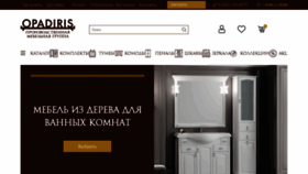 What Opadiris.ru website looked like in 2019 (4 years ago)