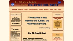 What Oel-eiweiss-kost.de website looked like in 2019 (4 years ago)