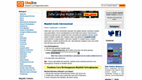 What Okezine.com website looked like in 2019 (4 years ago)