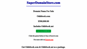 What Oddsbook.com website looked like in 2019 (4 years ago)