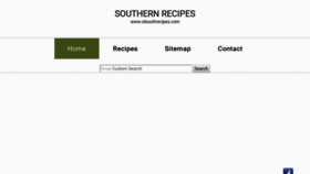 What Olsouthrecipes.com website looked like in 2019 (4 years ago)