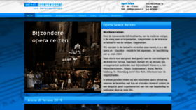 What Operaselect.nl website looked like in 2019 (4 years ago)
