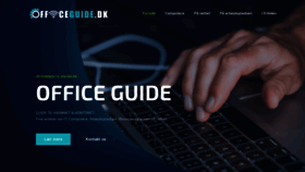 What Officeguide.dk website looked like in 2019 (4 years ago)