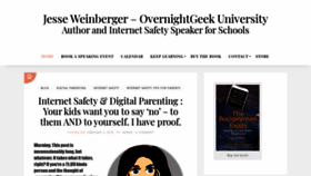 What Overnightgeekuniversity.com website looked like in 2019 (4 years ago)