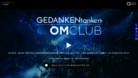 What Omclub.de website looked like in 2019 (4 years ago)