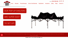 What Outdoorinstantshelters.com.au website looked like in 2019 (4 years ago)