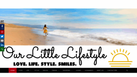 What Ourlittlelifestyle.com website looked like in 2019 (4 years ago)
