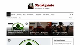 What Oleakupdate.com website looked like in 2019 (4 years ago)