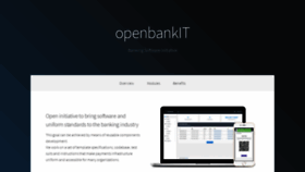 What Openbankit.com website looked like in 2019 (4 years ago)