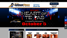 What Optimumfitness.com website looked like in 2019 (4 years ago)