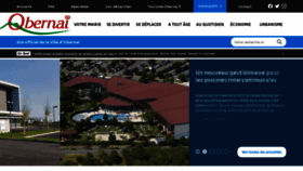 What Obernai.fr website looked like in 2019 (6 years ago)