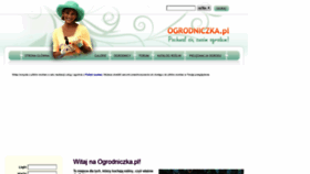 What Ogrodniczka.pl website looked like in 2019 (4 years ago)