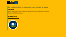 What Oldie95.de website looked like in 2019 (4 years ago)