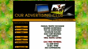 What Ouradvertising.club website looked like in 2019 (4 years ago)