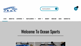 What Ocean-sports.co.uk website looked like in 2019 (4 years ago)