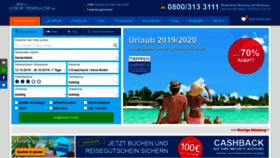 What Online-reisesuche.de website looked like in 2019 (4 years ago)