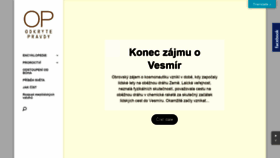 What Odkrytepravdy.cz website looked like in 2019 (4 years ago)