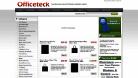 What Officeteck.com website looked like in 2019 (4 years ago)