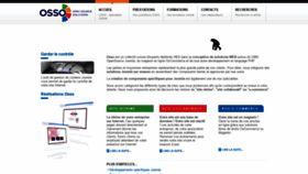 What Osso.ch website looked like in 2019 (4 years ago)