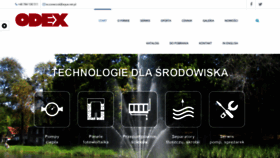 What Odex.pl website looked like in 2019 (4 years ago)
