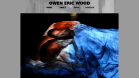 What Owenericwood.com website looked like in 2019 (4 years ago)