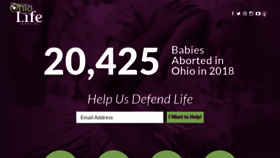 What Ohiolife.org website looked like in 2019 (4 years ago)